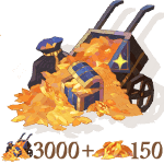 3150 Dragon Crystals (3000 + 150 Bonus)