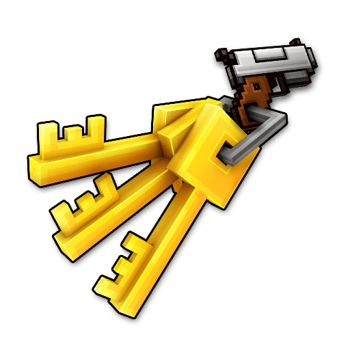 Pixel Gun 3D 250+25 Keys